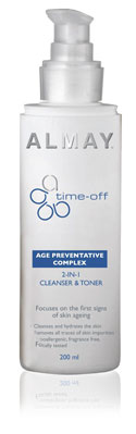 Almay Time Off 2 in 1 Celanser and Toner