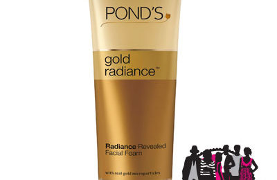 Pond's Gold Radiance Revealed Facial Foam