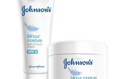 Johnson and Johnson 24hr Moisture Face & Body Cream SPF 8
