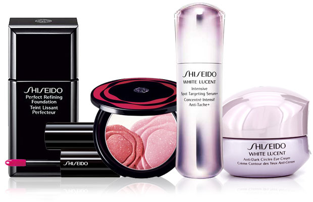 Shiseido's bag of goodies