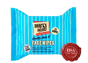 Dirty Works Gently Does It Face Wipes