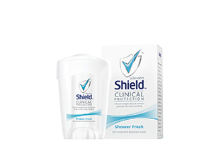 Shield Clinical Protection in Shower Fresh