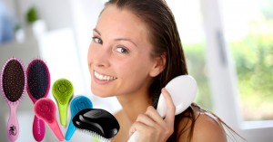 Brushes for wet hair