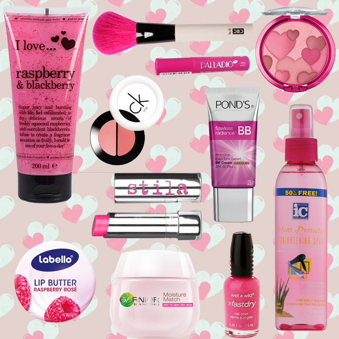 Pink beauty products to try this Valentine's Day