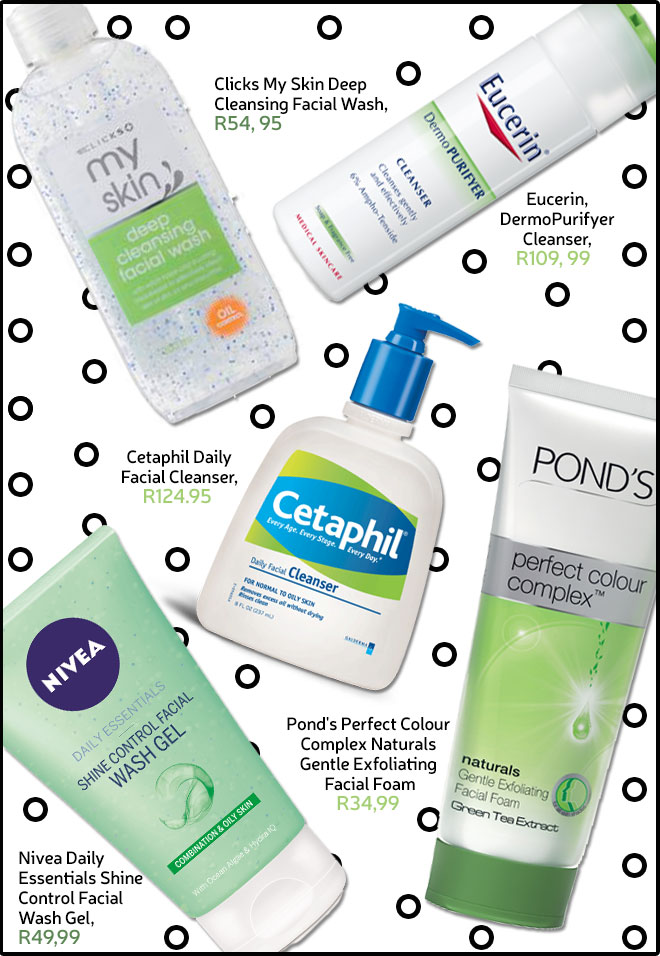 Cleansers for teenage skin