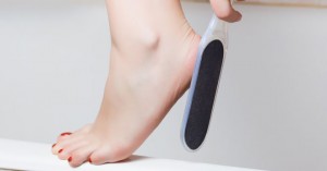 How to use a foot file