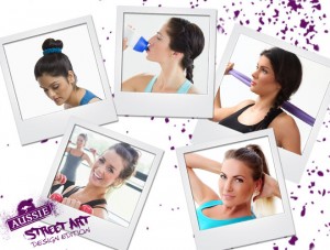 Easy gym hairstyles brought to you by Aussie