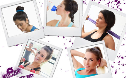 Five easy gym hairstyles brought to you by Aussie