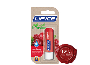 Lip Ice Natural Infusion Cranberry
