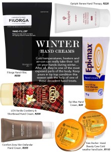 winter hand creams