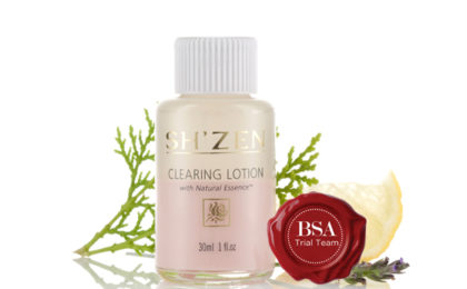 Sh’Zen Natural Essence Clearing Lotion Trial Team