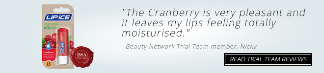 lip ice cranberry