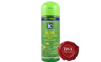 Fantasia IC Hair Polisher with Olive Oil Moisturizing Shine Serum Trial Team