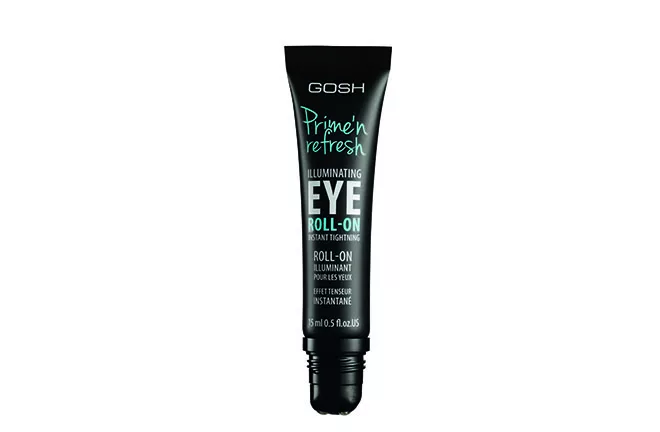 GOSH Prime'n Refresh Illuminating Eye Roll-On Primer