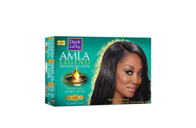 Dark and Lovely Amla Legend No-Mix No-Lye Relaxer Kit