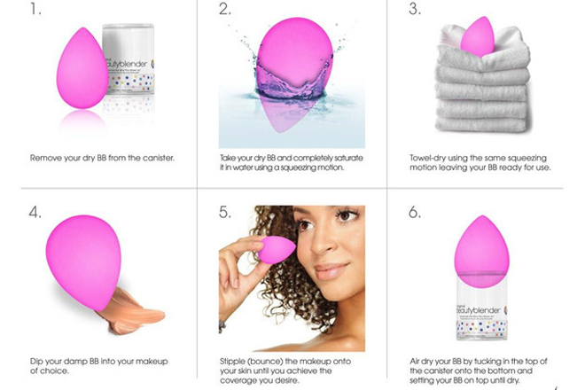 Use a beautyblender effectively 2