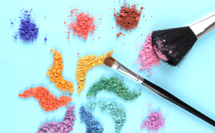 Use colour theory to pick the right make-up