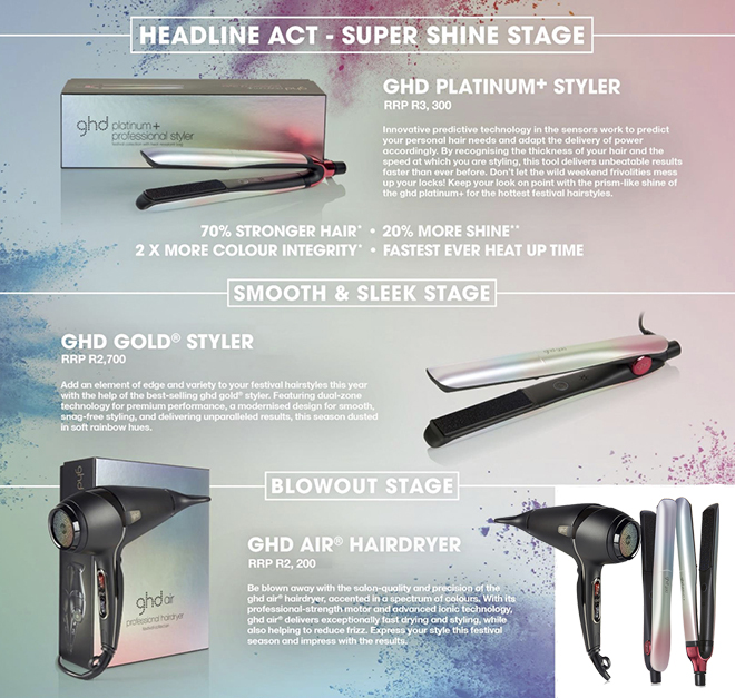 The ghd Festival Collection launches today! 2