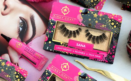 Pinky Goat answers all our questions about false lashes
