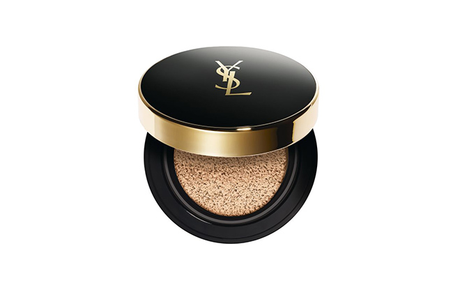 ysl le cushion encre de peau over noir