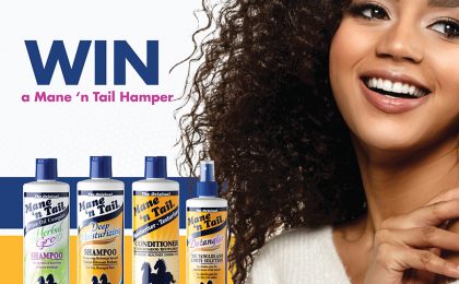 Win one of three Mane ‘n Tail hair care hampers