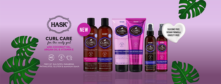 Introducing HASK's new Curl Care Collection for long-lasting curls and definition 1