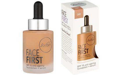 Sorbet Face First SPF15 Anti-Ageing Foundation + Serum