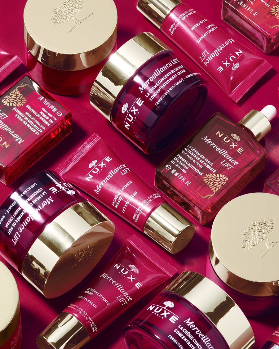 Reveal skin as strong as you are with the new NUXE Merveillance LIFT range 1