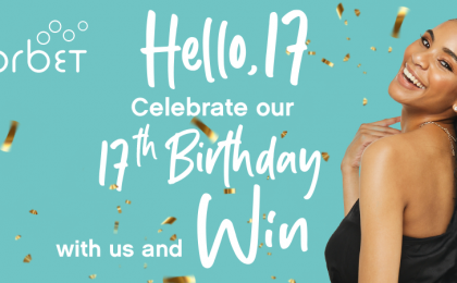 Celebrate Sorbet's 17th birthday with prizes and discounts