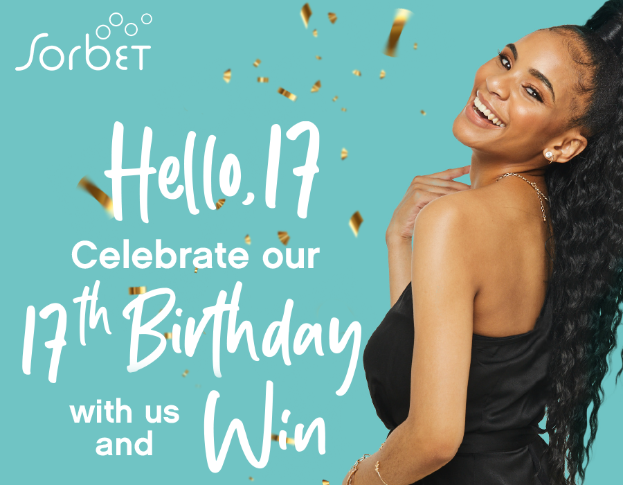Celebrate Sorbet's 17th birthday with prizes and discounts 2
