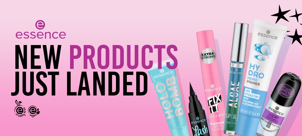 NEW essence products just landed! 1