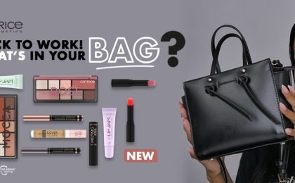 What's in your bag? Back to work edition with CATRICE