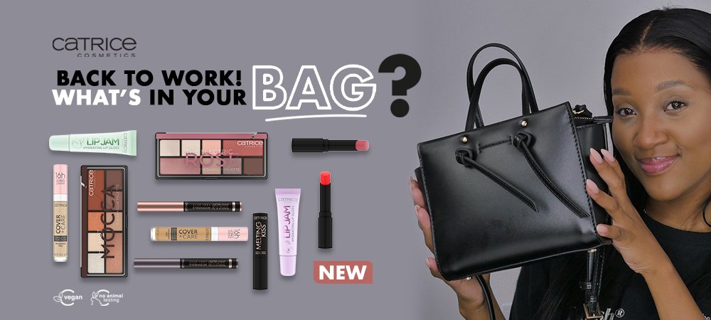 What's in your bag? Back to work edition with CATRICE 2