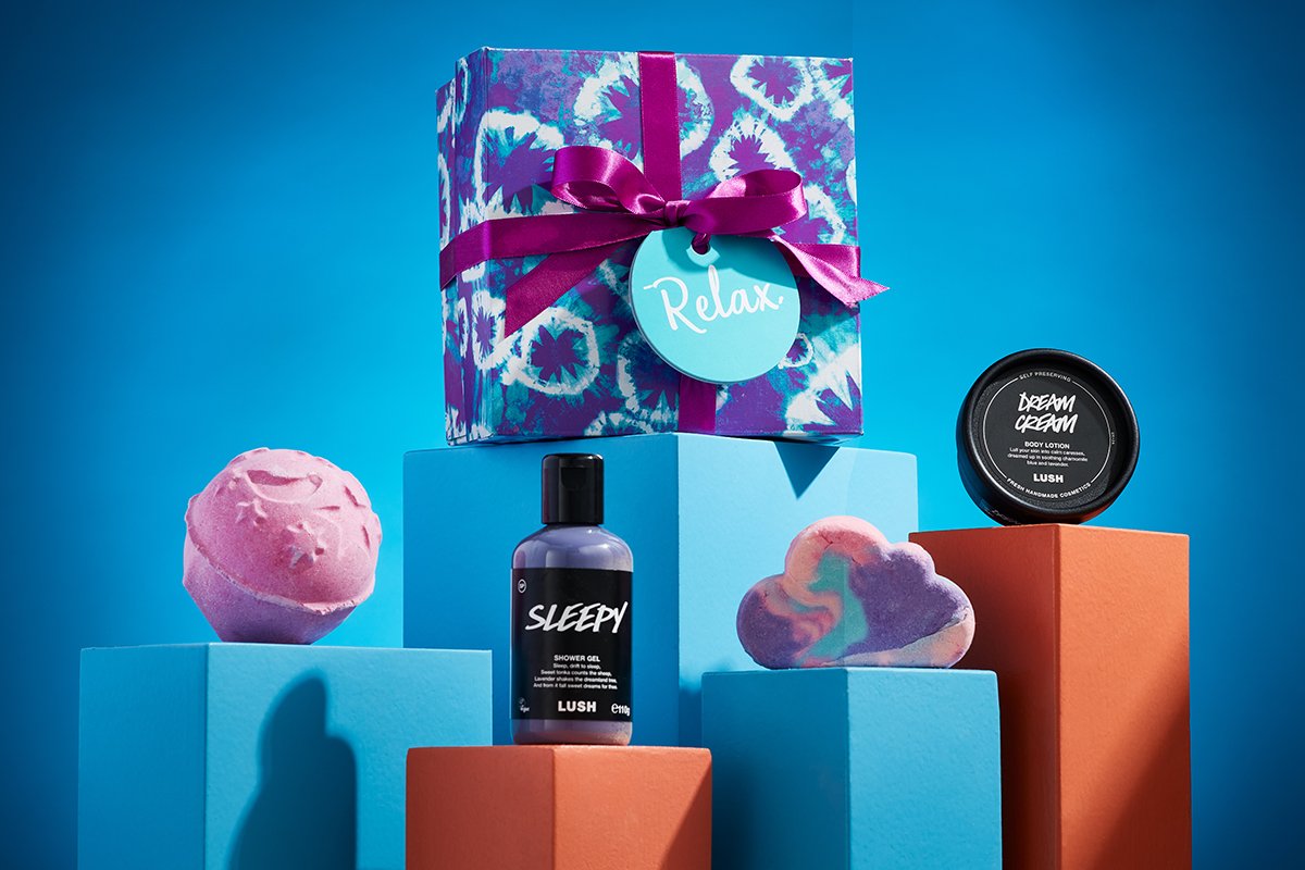 Win a festive Lush Relax Gift 1