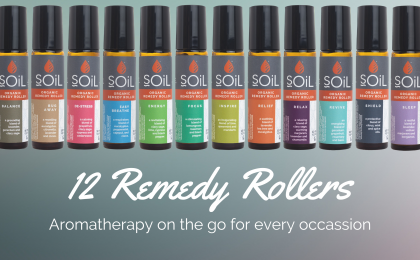 Win a set of the new Remedy Rollers from SOiL Aromatherapy