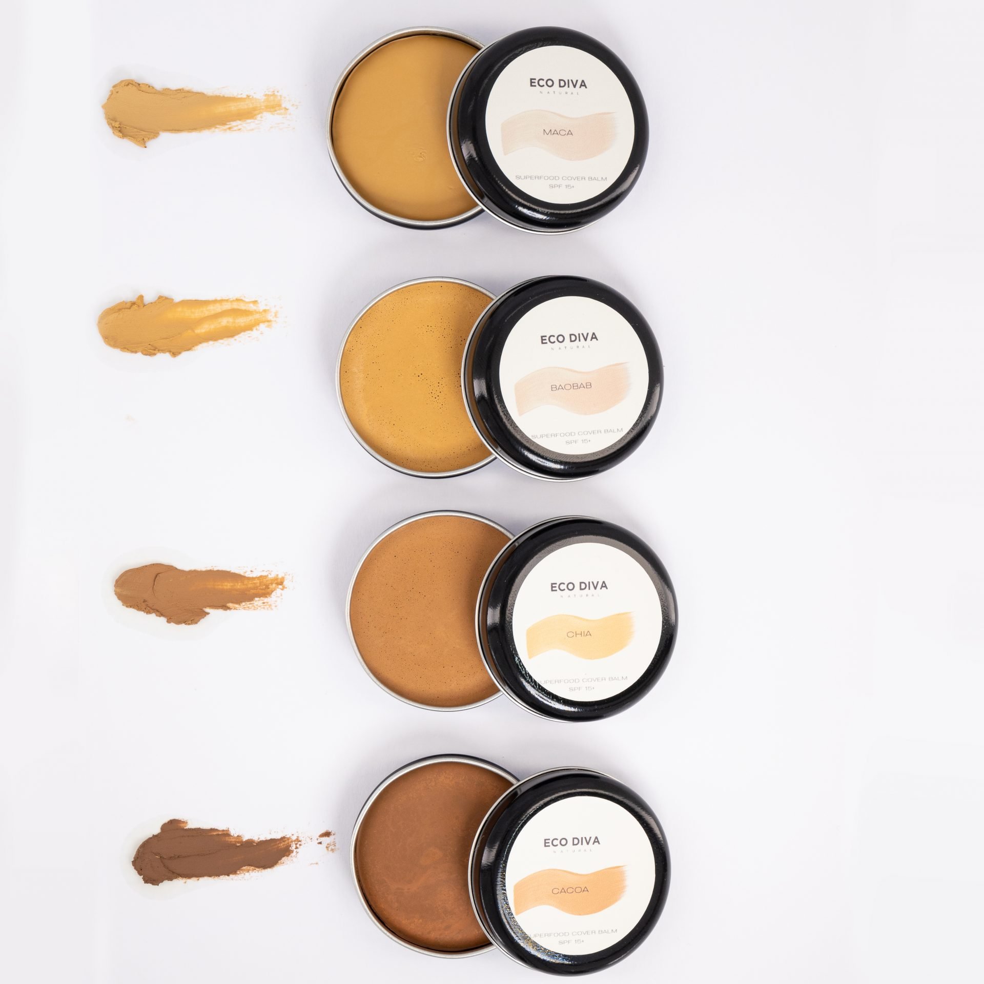 Eco Diva launches new superfood makeup cover balms 3