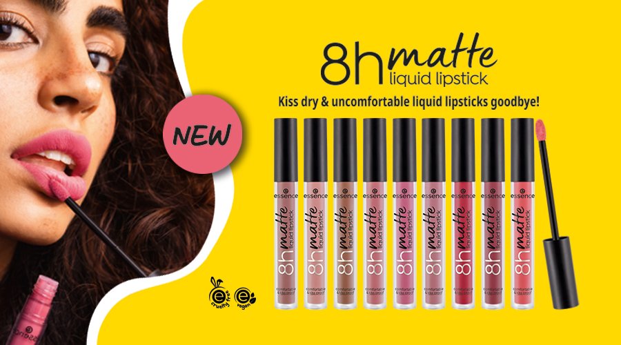 NEW essence 8H Matte Liquid Lipsticks 2