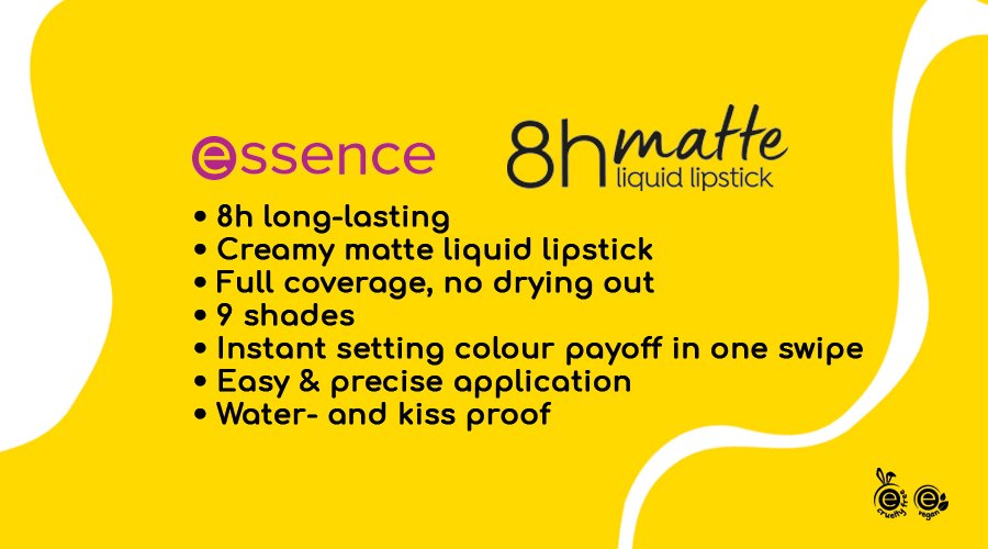 NEW essence 8H Matte Liquid Lipsticks 3