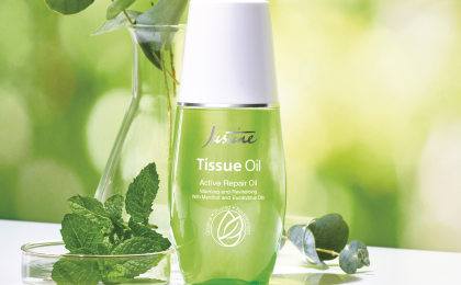 Justine introduces a new Tissue Oil innovation for active lifestyle consumers