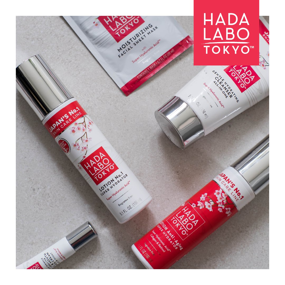 Hada Labo Tokyo skincare products