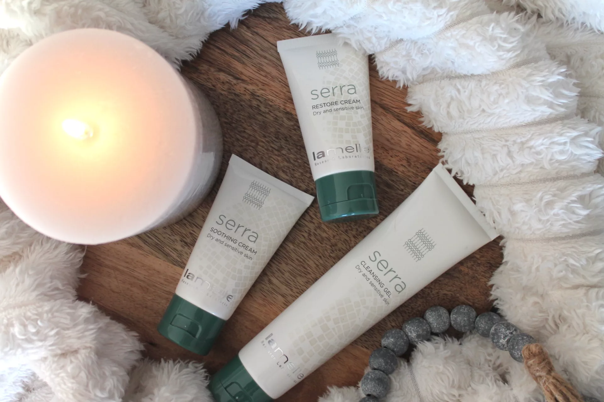 Lamelle Serra skincare products