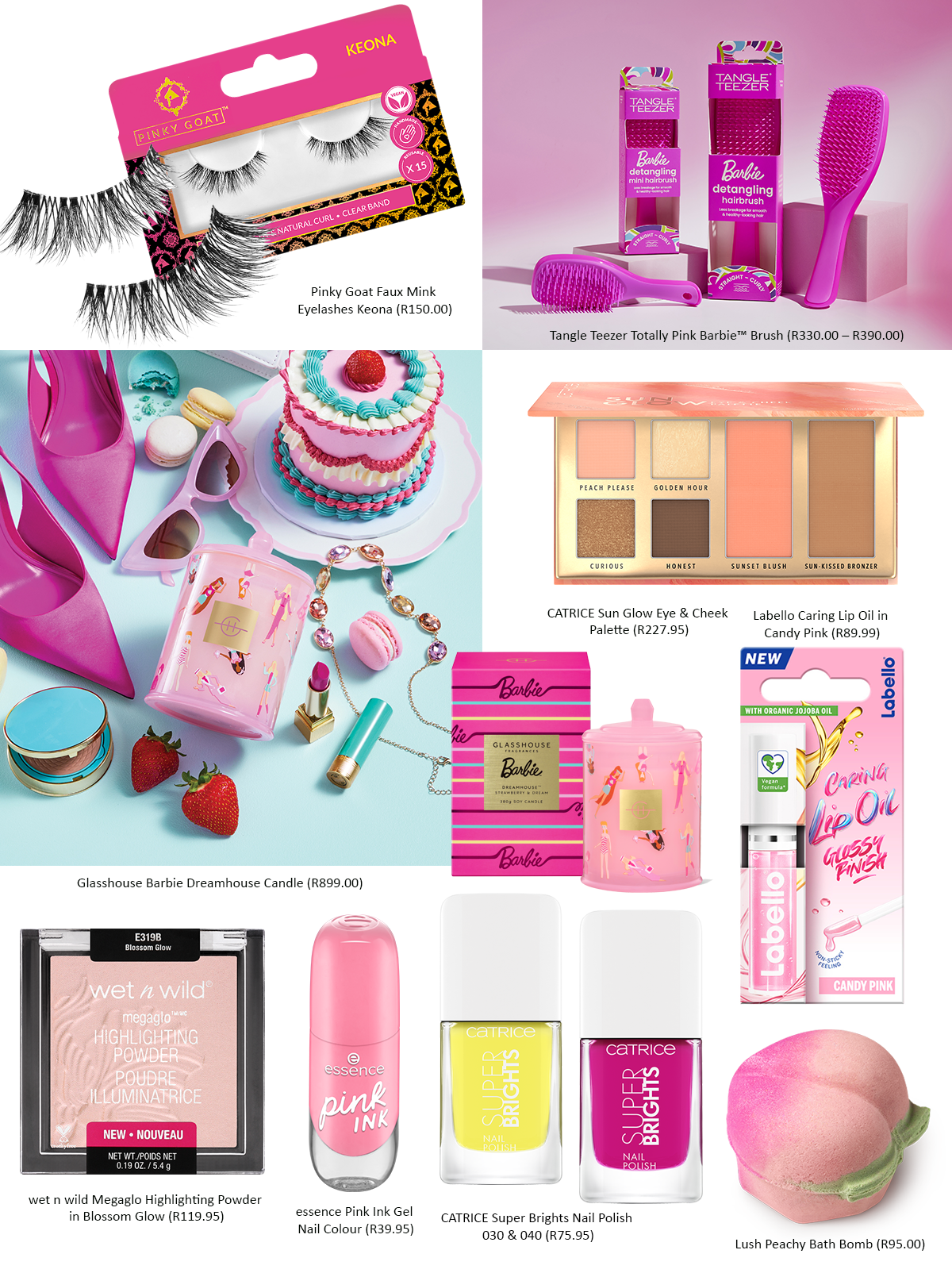 It’s Barbie week! Here’s our round-up of Barbie-worthy beauty products to get you in the mood 1