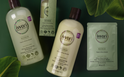 Keep your hair silky soft and smooth with ultra-nourishing haircare from Iwori Beauty of Africa.