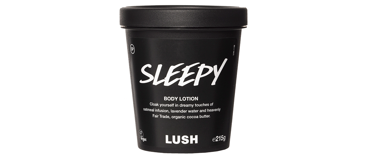 lush sleepy body lotion