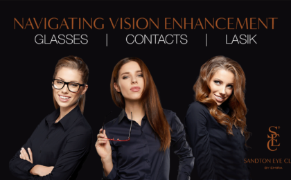 Navigating Vision Enhancement: Glasses, Contact Lenses, and LASIK