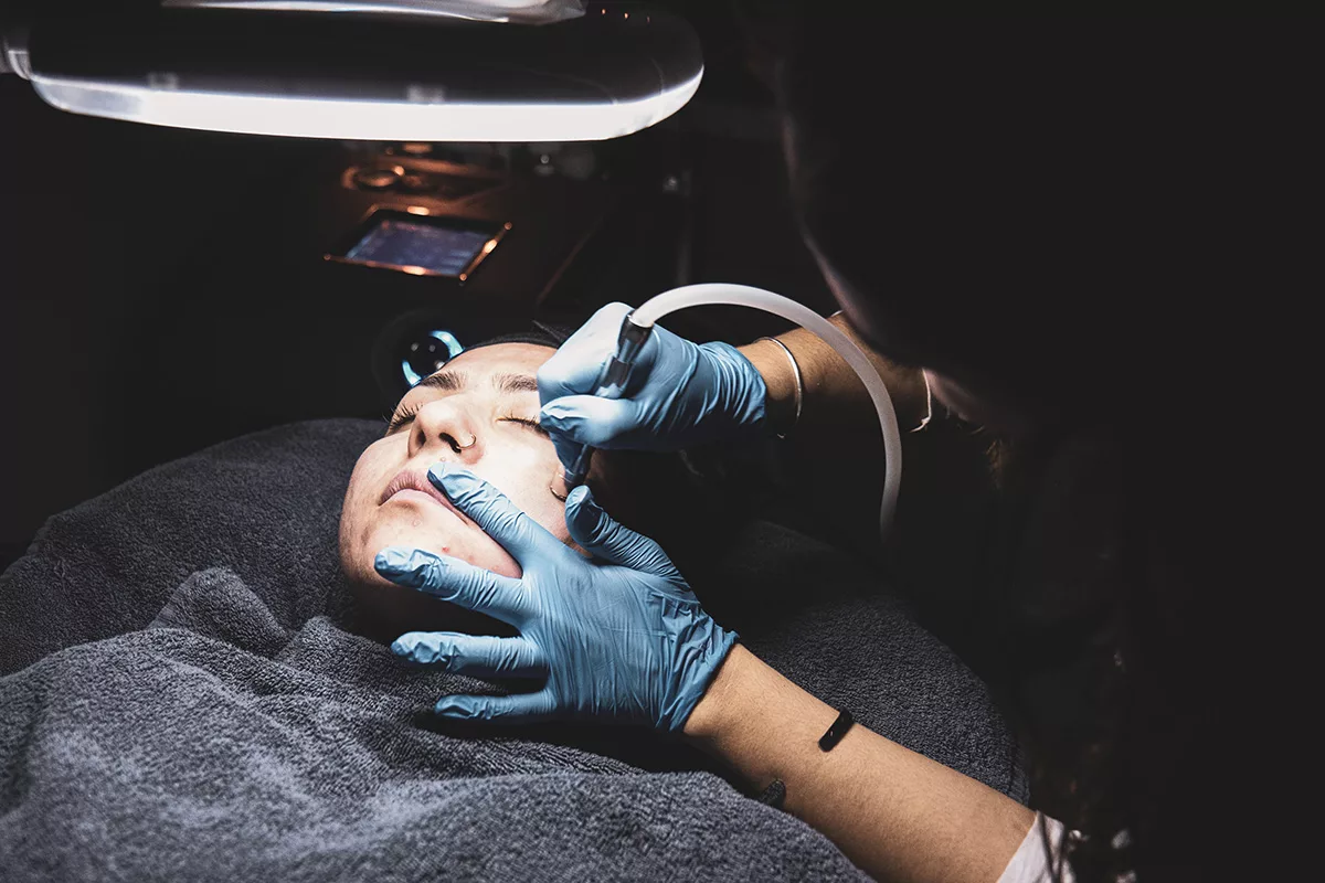 Microdermabrasion at Beauty Therapy Institute