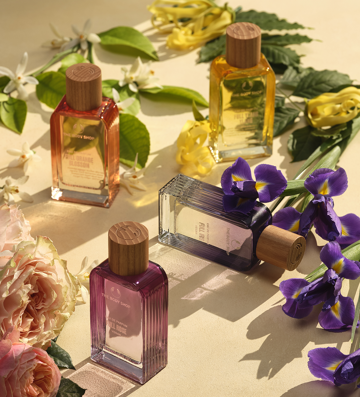 The Body Shop launches four one-of-a-kind floral eau de parfums, inspired by the whole flower 1