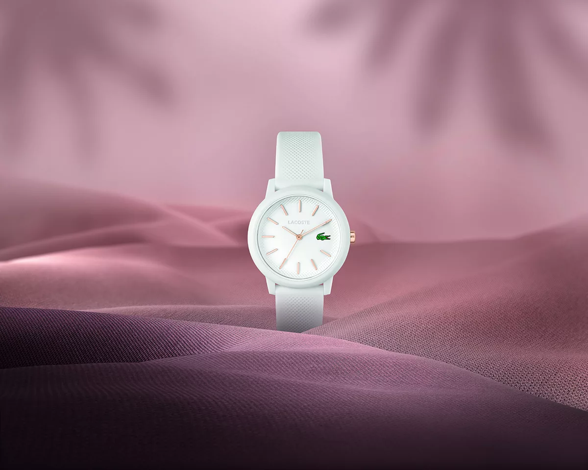 Win a Lacoste.12.12 Ladies White Silicone Watch