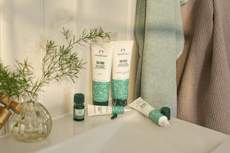 The Body Shop Challenges the Beauty Ideal of Flawless Skin with Skin-Positive Tea Tree Campaign