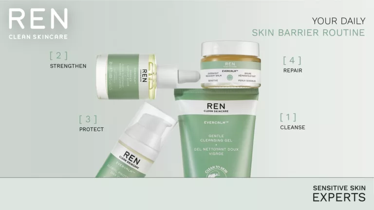 Win REN skincare products for sensitive skin